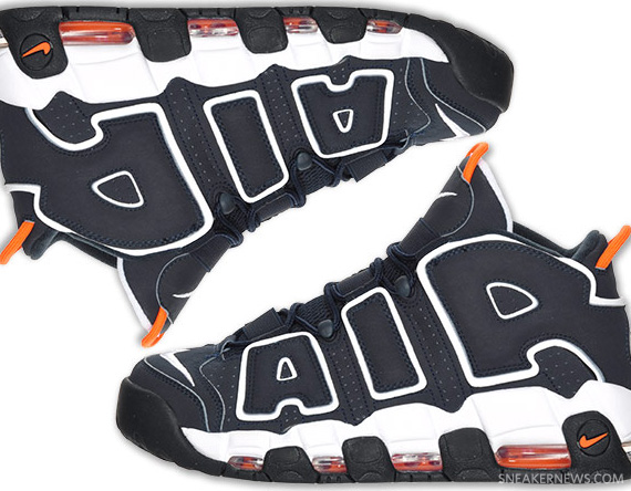 Nike Air More Uptempo – Dark Obsidian – White