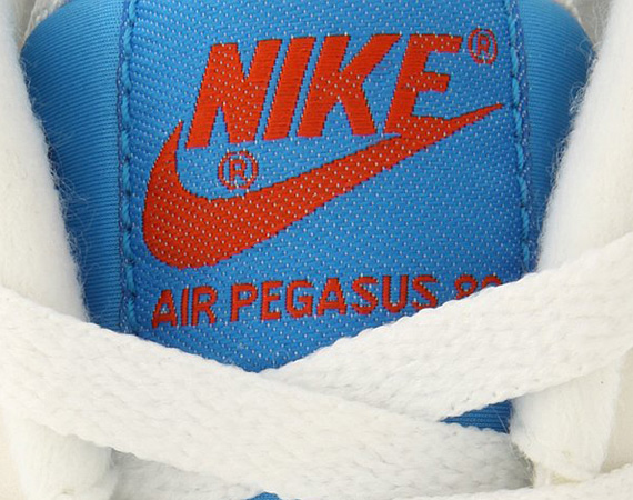 Nike Air Pegasus 89 - White - Blue - Black - Orange