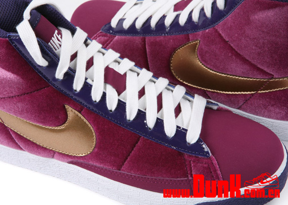 Nike Blazer Mid Gs Purple Velvet 03