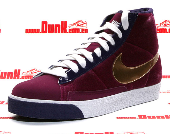 Nike Blazer Mid Gs Purple Velvet 07