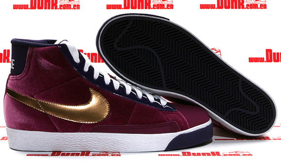 Nike Blazer Mid Gs Purple Velvet 08