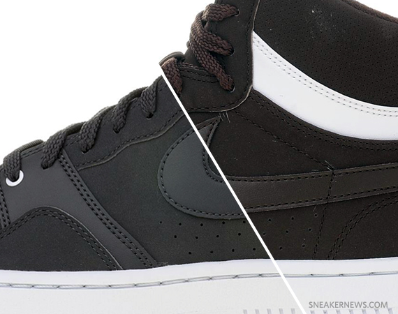 Nike Court Force High - Dark Shadow + Baroque Brown