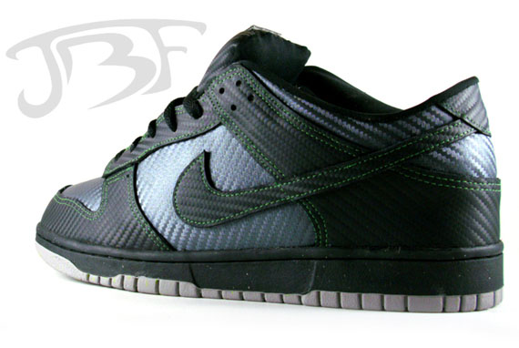 Nike Dunk Low Carbon Fiber V.2 Custom by JBF