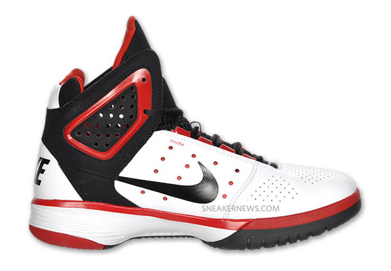 Nike Flight Lite 2010 White Red Black 05