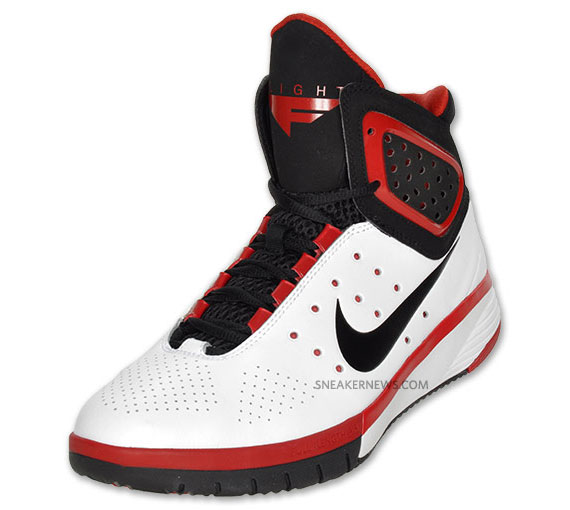 Nike Flight Lite 2010 White Red Black 07