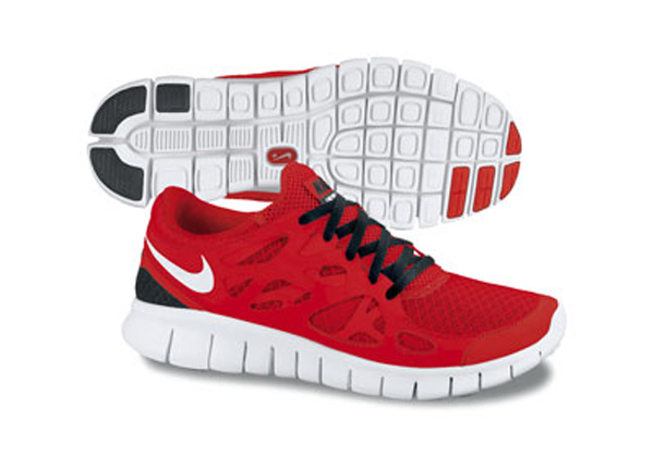 Nike Free Run 2 Challenge Red White Black