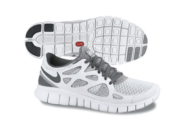 Nike Free Run 2 White Grey