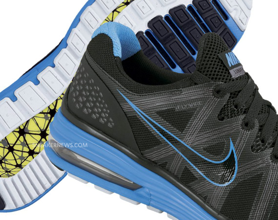 Nike LunarMX+ – Black – Dark Grey – Photo Blue