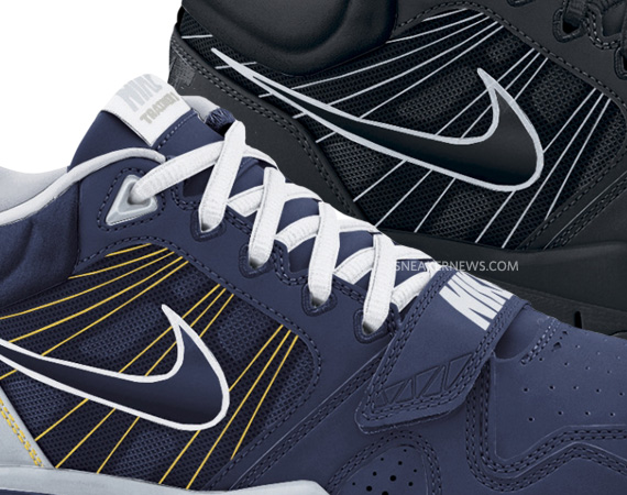 Nike Trainer 1.2 Mid - Black - Silver + Obsidian + Yellow