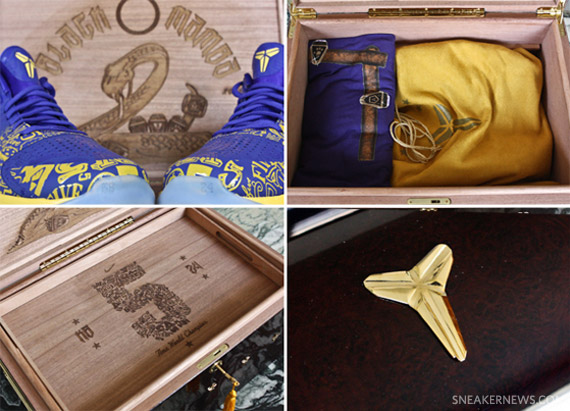 Nike Zoom Kobe V 5 Rings Humidor Detailed Images