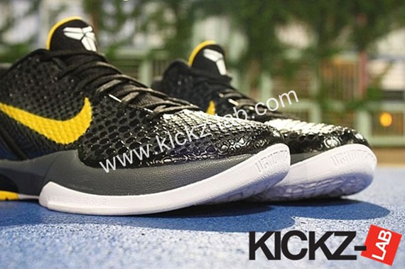 Nike Zoom Kobe Vi Black Del Sol Kickzlab 02