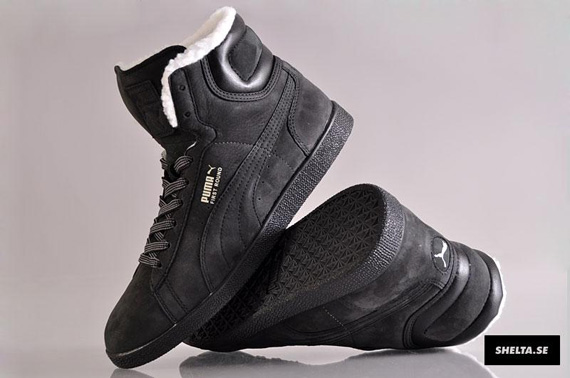 Puma First Round Hi Womens Black Worker 02