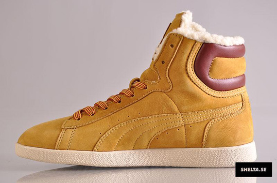 Puma First Round Hi Womens Mustard Worker 02