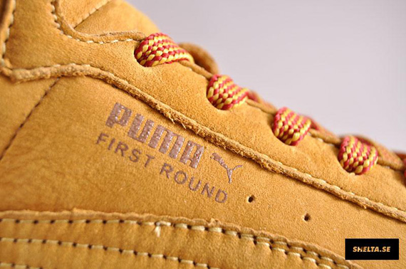 Puma First Round Hi Womens Mustard Worker 04