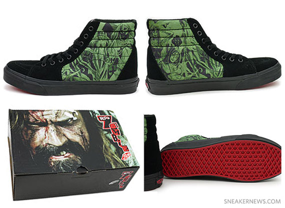 Rob Zombie X Vans Sk8 Hi 1