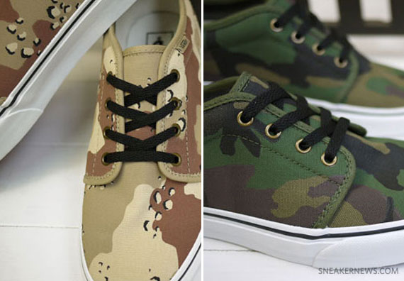 Vans Classics 106 – Camouflage Pack – Desert + Jungle