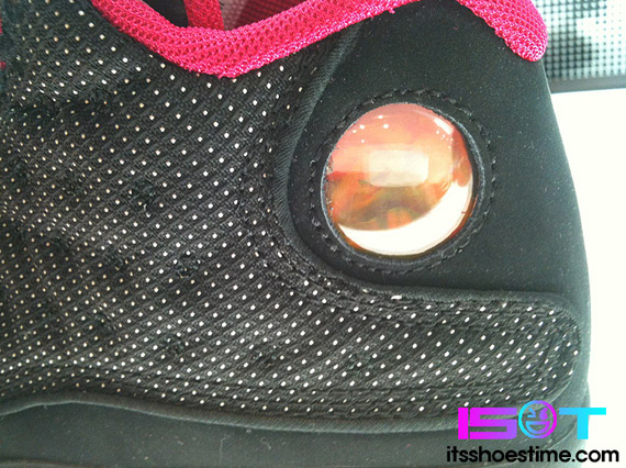 Air Jordan 13 Retro Gs Black Voltage Cherry New Photos 4