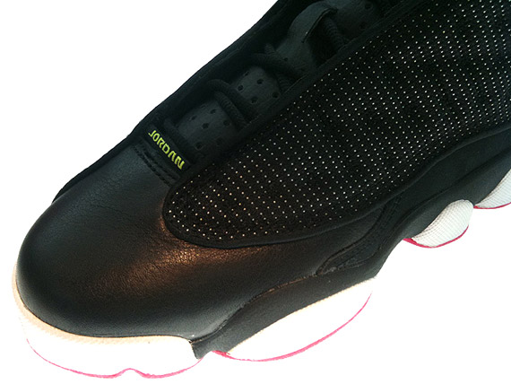 Air Jordan 13 GS – Black – Voltage Cherry – New Photos