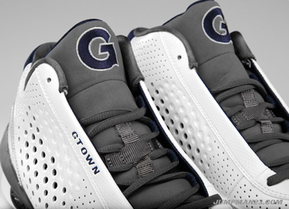 Air Jordan 2010 Team Georgetown Pe 1