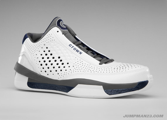 Air Jordan 2010 Team Georgetown Pe 2