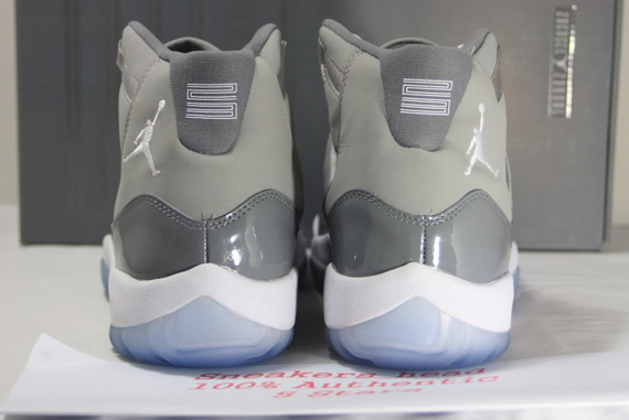 Air Jordan Xi Cool Grey Sneakers Head 07