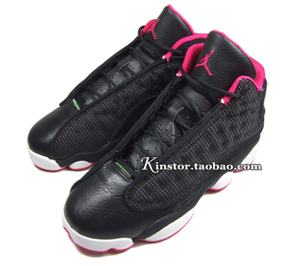 Air Jordan Xiii Gs Black Voltage Cherry Kinstor 09