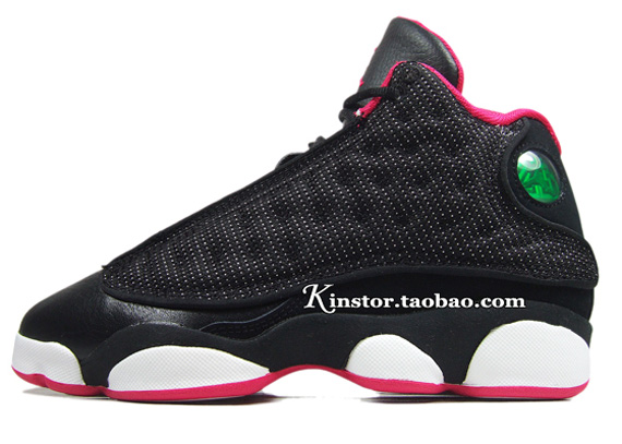 Air Jordan Xiii Gs Black Voltage Cherry Kinstor 11