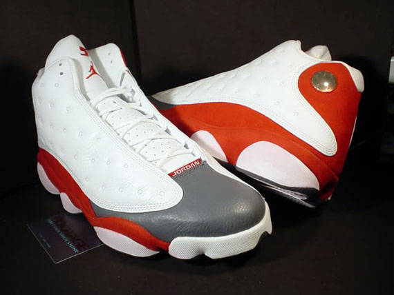 Air Jordan Xiii Kidd Pe Grey Toe 01