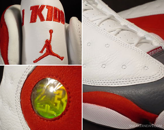 Air Jordan Xiii Kidd Pe Grey Toe 13