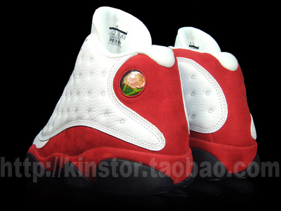 Air Jordan Xiii White Varsity Red Black Kinstor 014