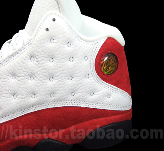 Air Jordan Xiii White Varsity Red Black Kinstor 08