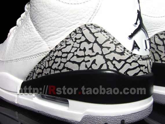 Air Jordan III Retro – White – Cement Grey | Detailed Images