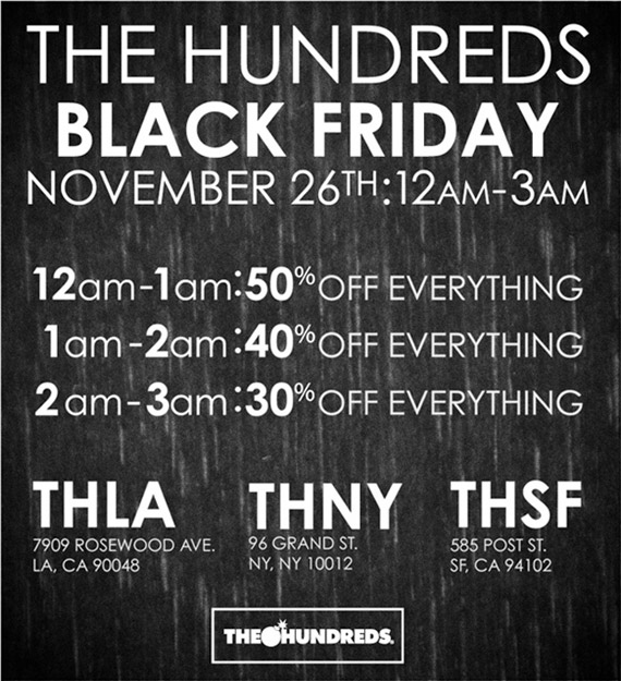 Hundreds Black Friday 1