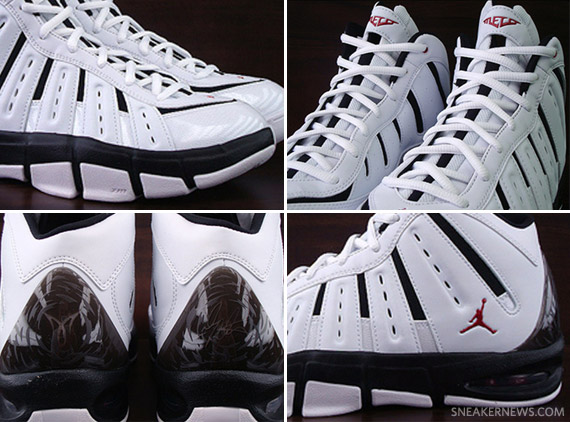 Jordan Melo M7 White Black Red Summary