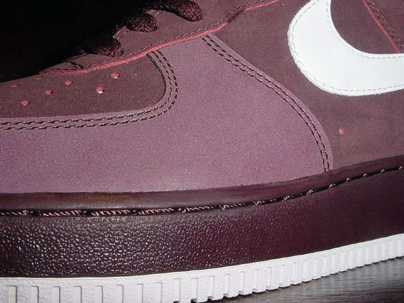 Nike Air Force 1 Low '07 - Deep Burgundy - White - 3M