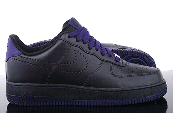 Nike Air Force 1 Low Black Perf Purple 02