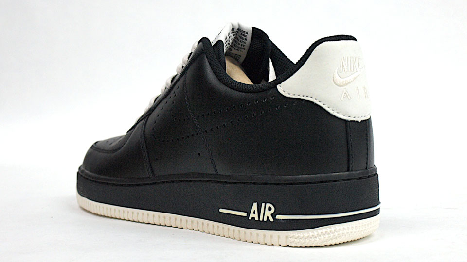 Nike Air Force 1 Low Black Perf Swoosh Sail 02