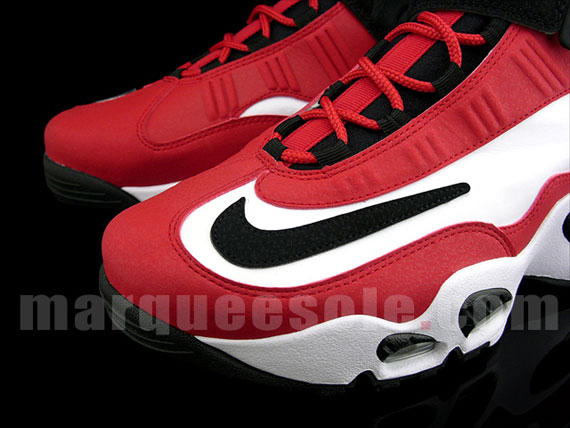 Nike Air Griffey Max 1 – White – Black – Sport Red – Metallic Silver