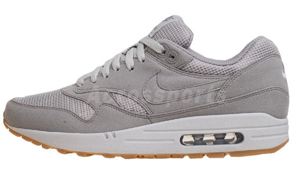 Nike Air Max 1 Medium Grey Neutral Grey Gum Sole Id4shoes 05