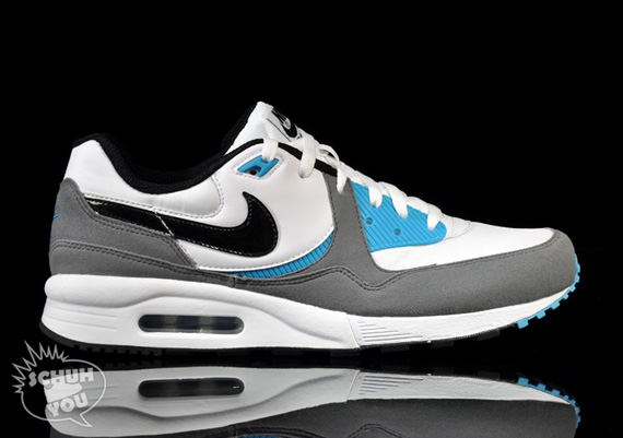 Nike Air Max Light White Black Cool Grey Blue 05