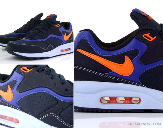 Nike Air Max Liquid Racer – Dark Obsidian – Orange Blaze – Deep Royal