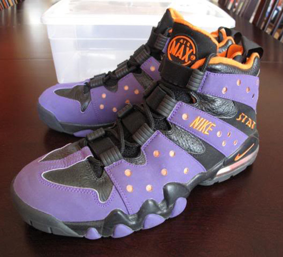 Nike Air Max2 Cb94 Stat Pe Blk Purple Orange 01