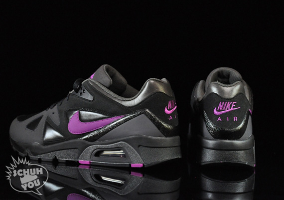 Nike Air Structure Triax 91 Black Plum Red 03