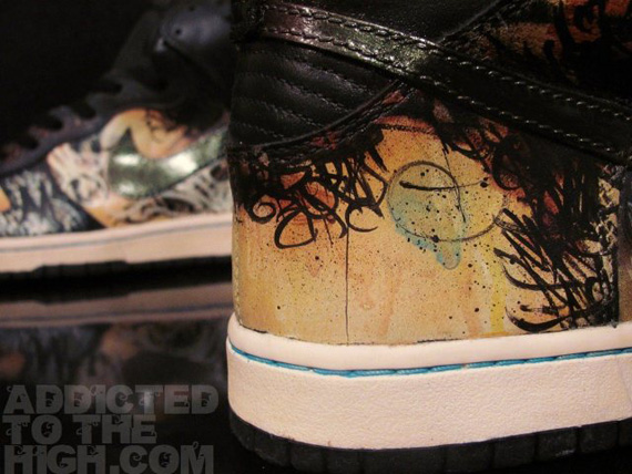 Nike Dunk High Jose Parla Mizzee Customs 02