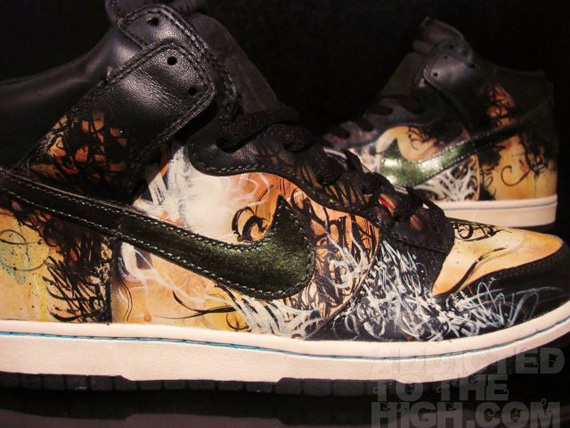 Nike Dunk High Jose Parla Mizzee Customs 06