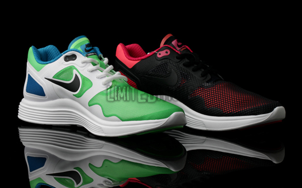 Nike Lunar Flow – Black – Red + White – Green – Blue