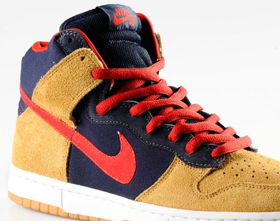 Nike SB Dunk High – Obsidian – Red | December 2010