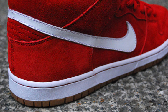 Nike Sb Dunk Mid Red White Gum 2011 03