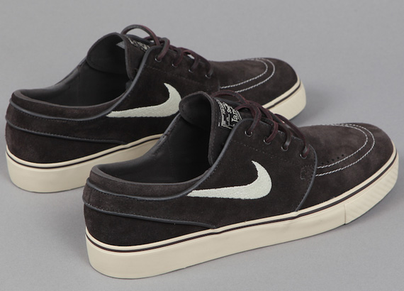 Nike Sb Zoom Stefan Janoski Brown Suede Beige 03