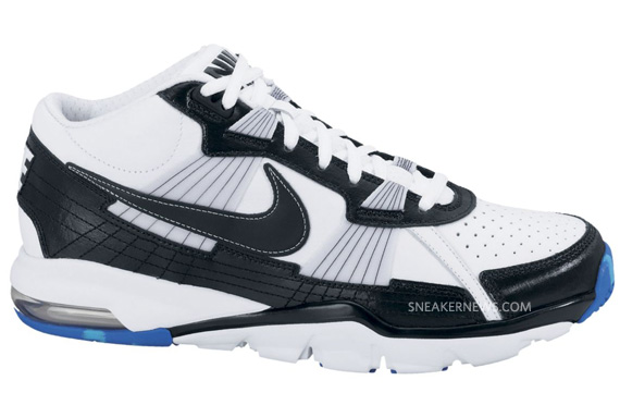 Nike Trainer Sc 2010 White Black Metallic Silver Varsity Royal 02